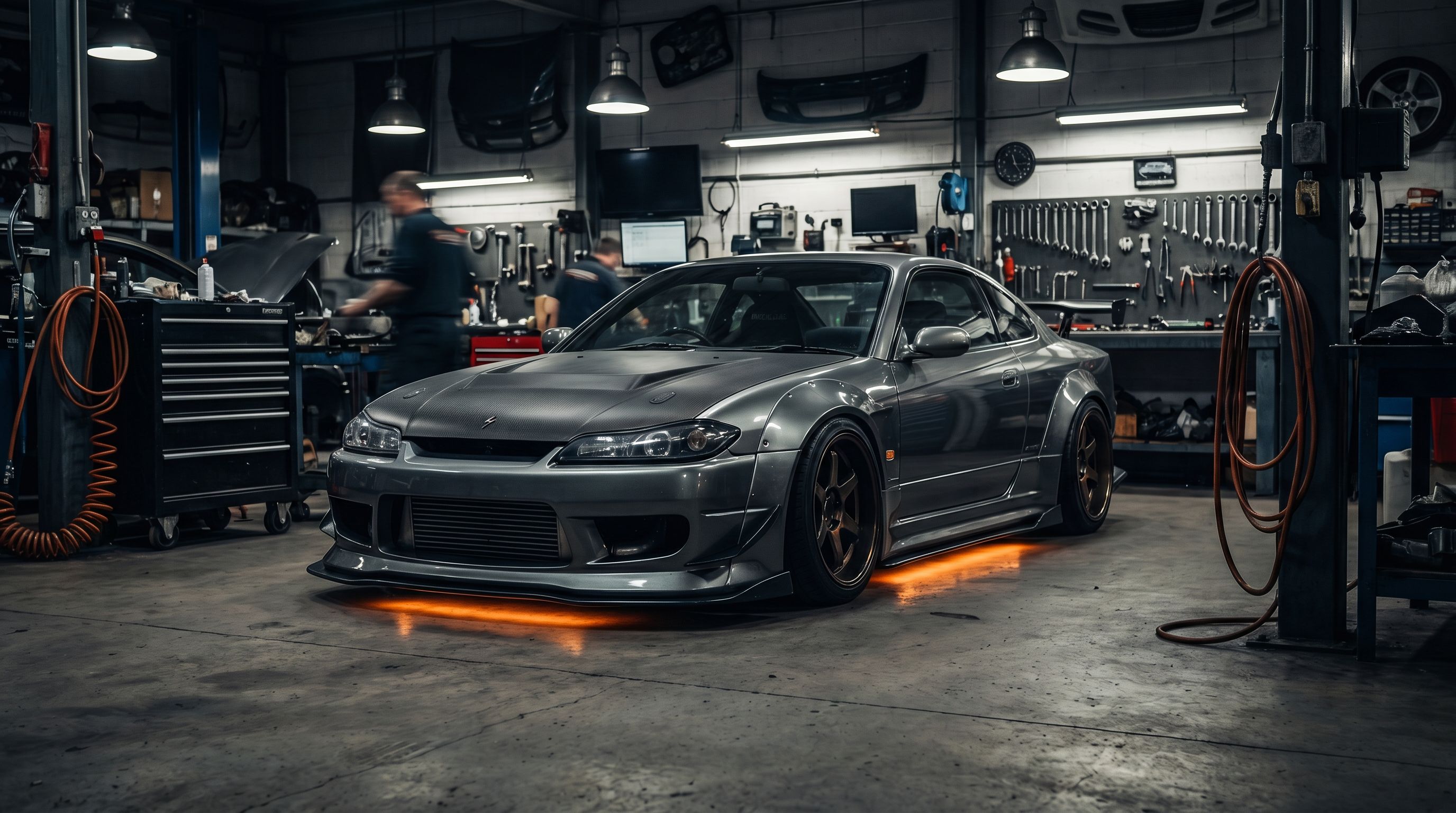 高清3D动漫视频：JDM宽体改装