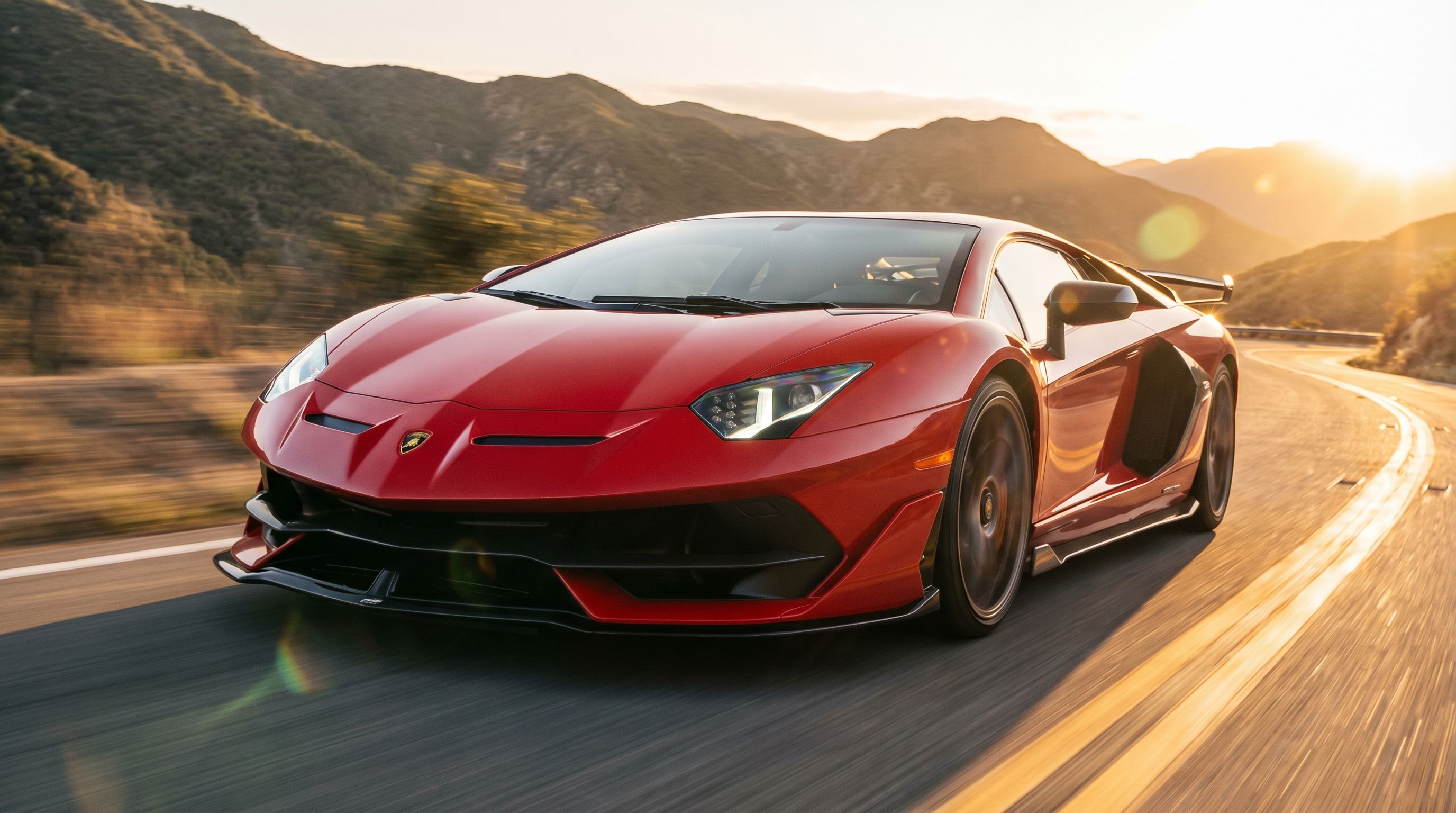 高清3D动漫视频：超跑山路试驾